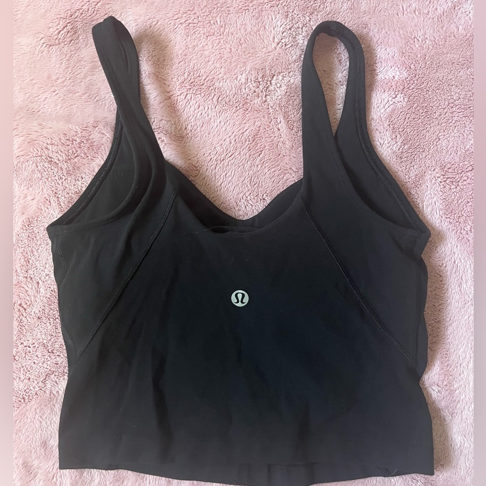 Black Lululemon Align tank top